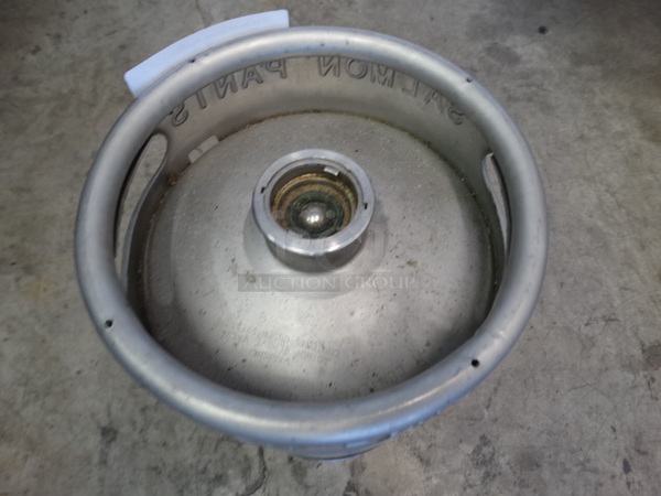 Metal Sixth Barrel Keg. 9.25x9.25x23.5
 - Image 2 of 5