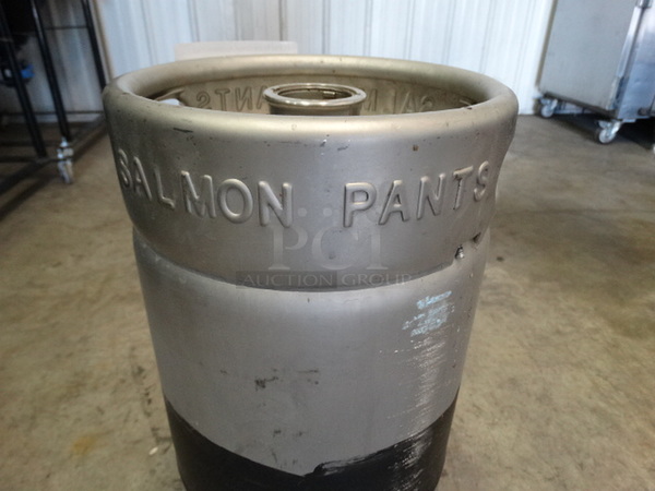Metal Sixth Barrel Keg. 9.25x9.25x23.5
 - Image 4 of 5