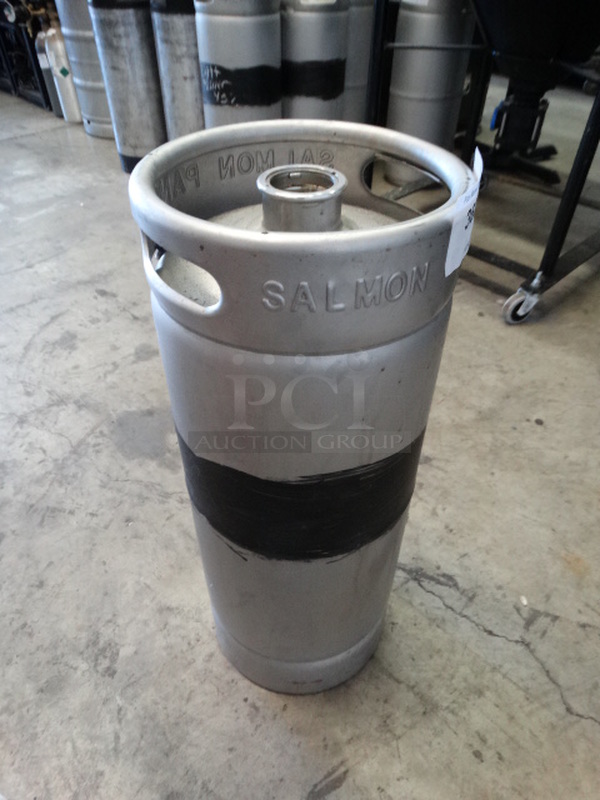 Metal Sixth Barrel Keg. 9.25x9.25x23.5
 - Image 5 of 5