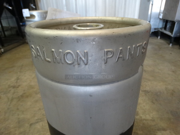 Metal Sixth Barrel Keg. 9.25x9.25x23.5
 - Image 4 of 5