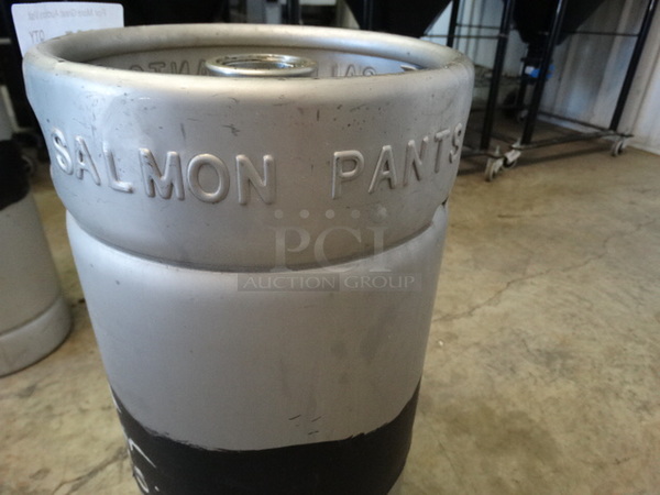 Metal Sixth Barrel Keg. 9.25x9.25x23.5
 - Image 4 of 5