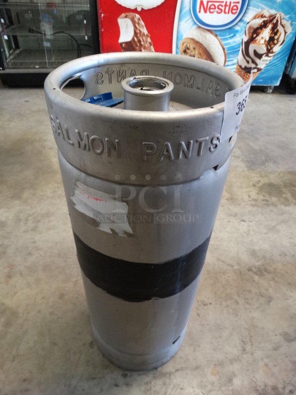 Metal Sixth Barrel Keg. 9.25x9.25x23.5
 - Image 5 of 5