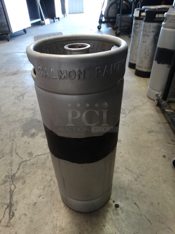 Metal Sixth Barrel Keg. 9.25x9.25x23.5
 - Image 5 of 5