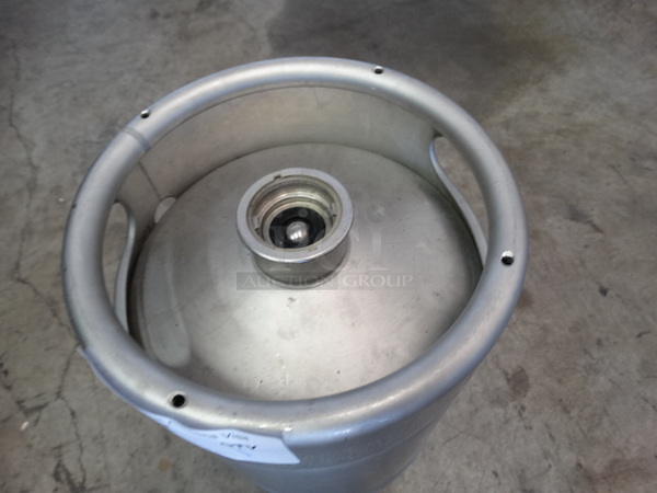 Metal Sixth Barrel Keg. 9.25x9.25x23.5
 - Image 3 of 6