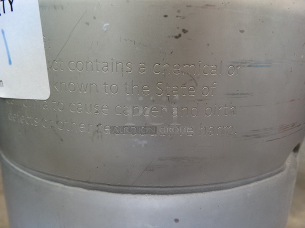 Metal Sixth Barrel Keg. 9.25x9.25x23.5
 - Image 5 of 6