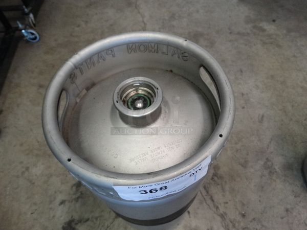 Metal Sixth Barrel Keg. 9.25x9.25x23.5
 - Image 2 of 7