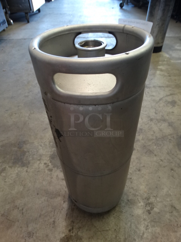 Metal Sixth Barrel Keg. 9.25x9.25x23.5
 - Image 4 of 4