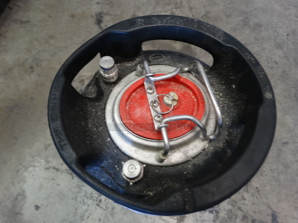 Metal 5 Gallon Corny Keg. 9x9x23 - Image 2 of 7