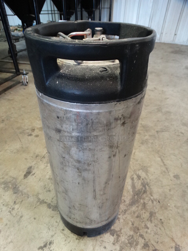 Metal 5 Gallon Corny Keg. 9x9x23 - Image 4 of 7