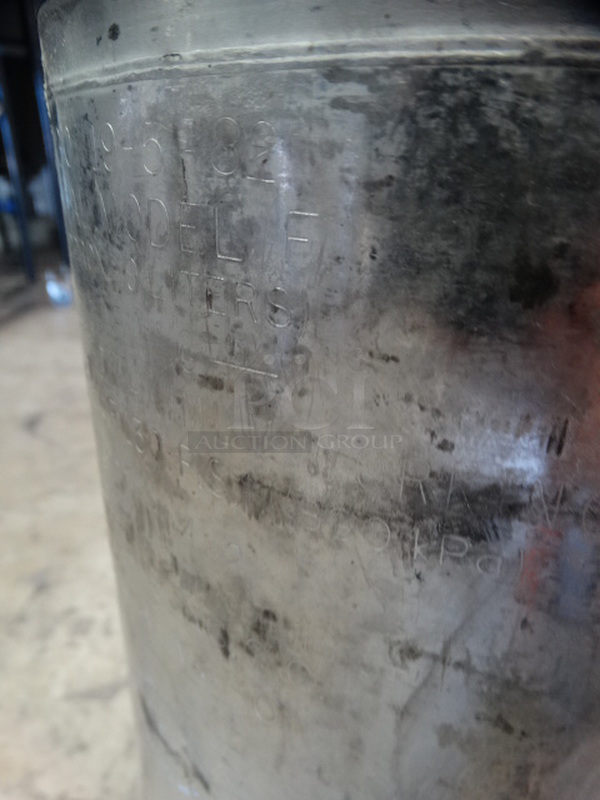 Metal 5 Gallon Corny Keg. 9x9x23 - Image 6 of 7
