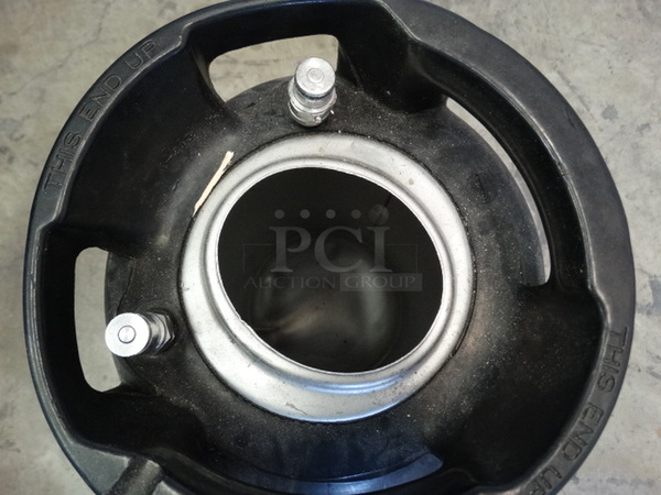 Metal 5 Gallon Corny Keg. 9x9x23 - Image 3 of 6