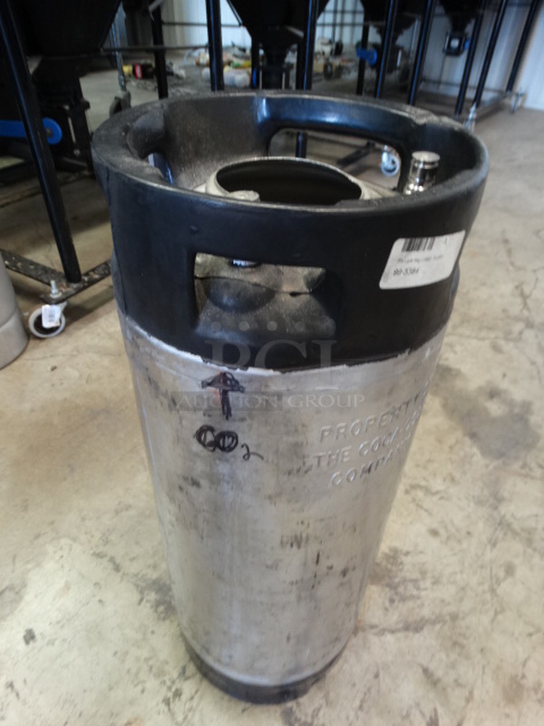Metal 5 Gallon Corny Keg. 9x9x23 - Image 4 of 6