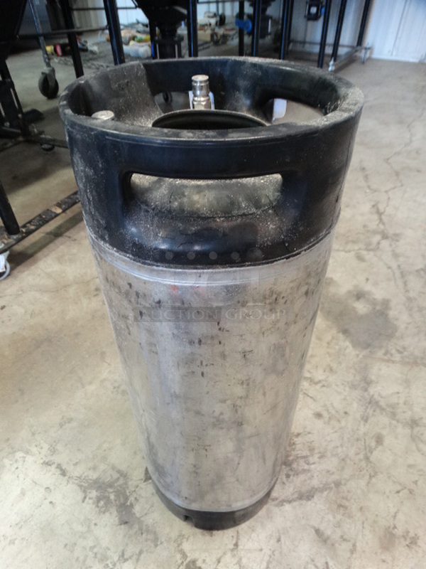 Metal 5 Gallon Corny Keg. 9x9x23 - Image 5 of 5