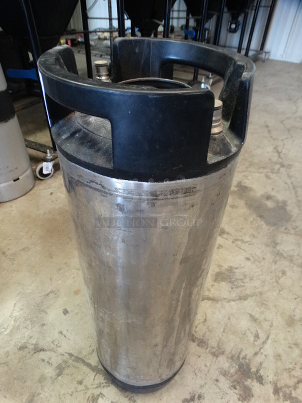Metal 5 Gallon Corny Keg. 9x9x23 - Image 2 of 5