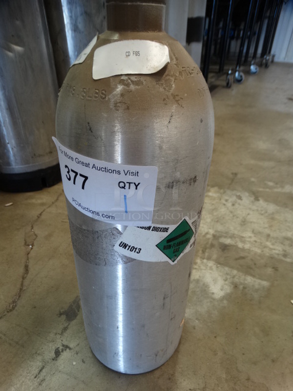 Metal CO2 Tank. 5x5x18
 - Image 3 of 5