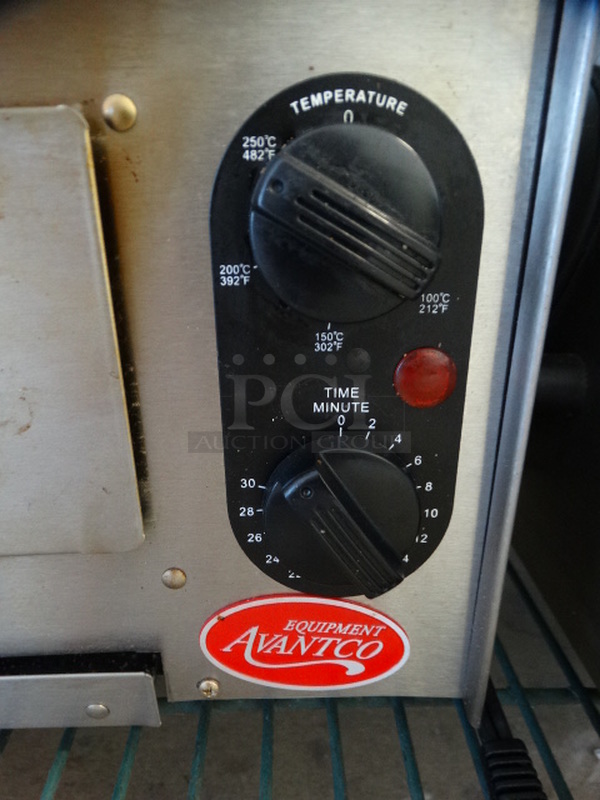 NICE! Avantco Model 177CPO12TS Stainless Steel Commercial Countertop Pizza Oven. 120 Volts, 1 Phase. 18x15x7.5. Tested and Does Not Power On - Image 2 of 6