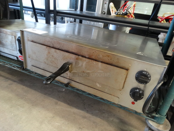 NICE! Avantco Stainless Steel Commercial Countertop Pizza Oven. 120 Volts, 1 Phase. 24x20x8. Tested and Working! - Image 3 of 6