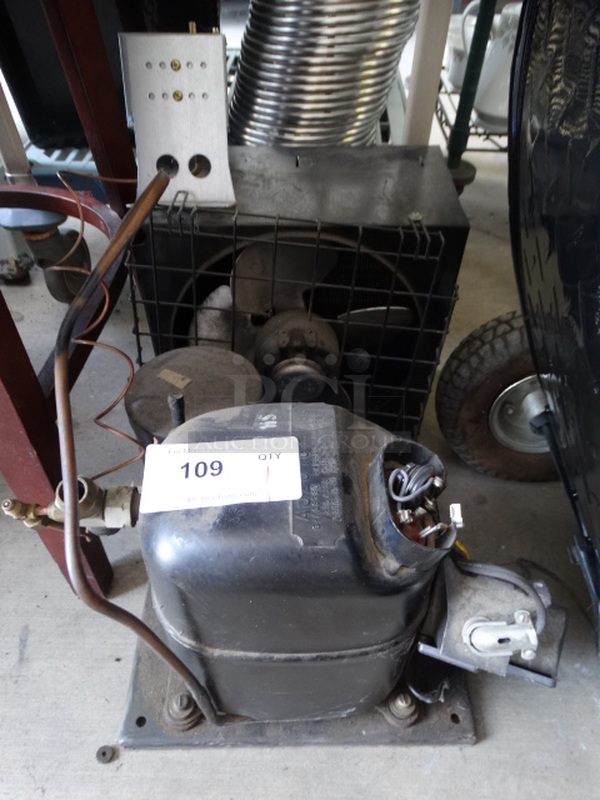 Model AJ201GT-188 Metal Compressor. 200/208 Volts, 1 Phase. 13x22x18