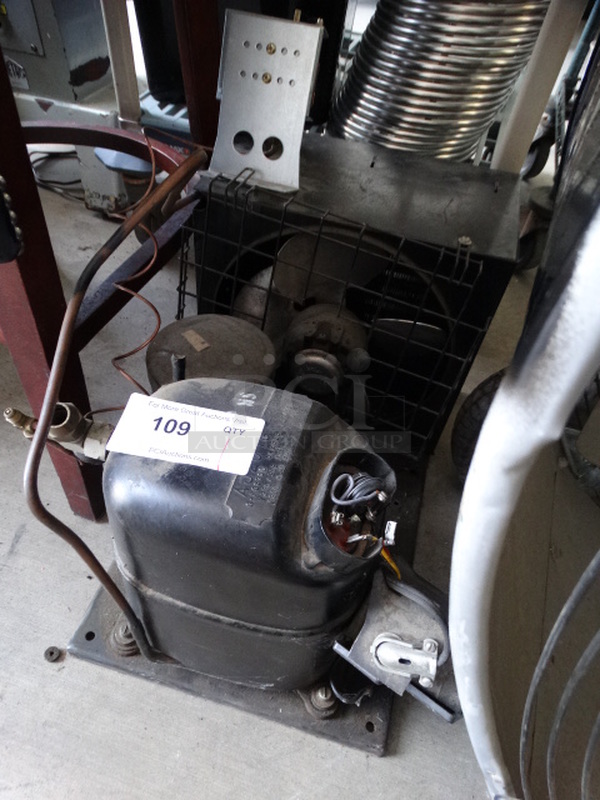 Model AJ201GT-188 Metal Compressor. 200/208 Volts, 1 Phase. 13x22x18 - Image 3 of 4