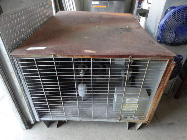 Metal Commercial Compressor. 47x36x30 - Image 1 of 6