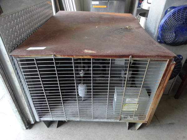 Metal Commercial Compressor. 47x36x30