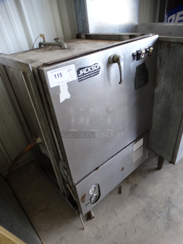 NICE! Jackson Stainless Steel Commercial Undercounter Dishwasher. 24x26x35 - Image 7 of 10