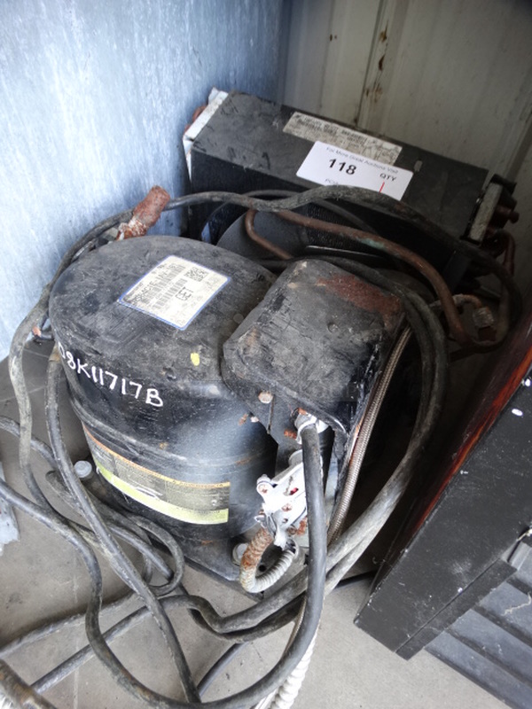 Copeland Model RS64C1E-IAV-101 Commercial Compressor. 208/230 Volts, 1 Phase. 12x17x14 - Image 2 of 4