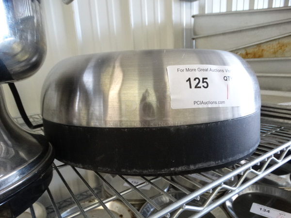 Chrome Finish Trash Can Top. 16x16x6 - Image 3 of 3