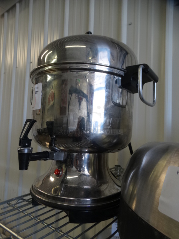 Metal Coffee Urn. 14x11x14 - Image 2 of 4