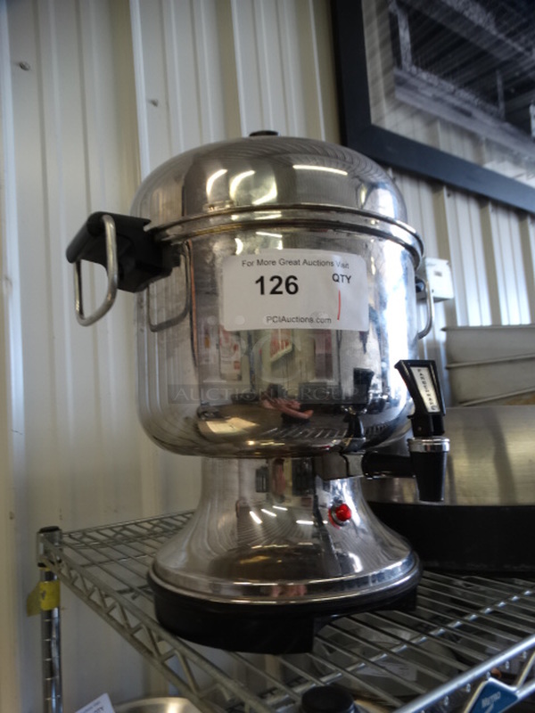 Metal Coffee Urn. 14x11x14 - Image 3 of 4