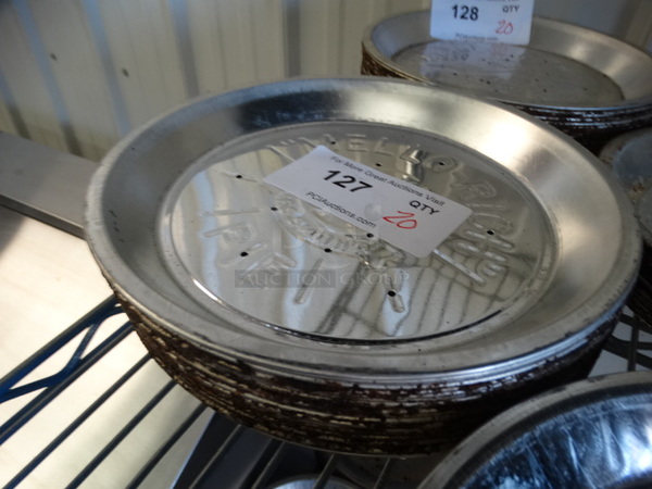20 Metal Round Pans. 9.5x9.5x1. 20 Times Your Bid! - Image 2 of 3