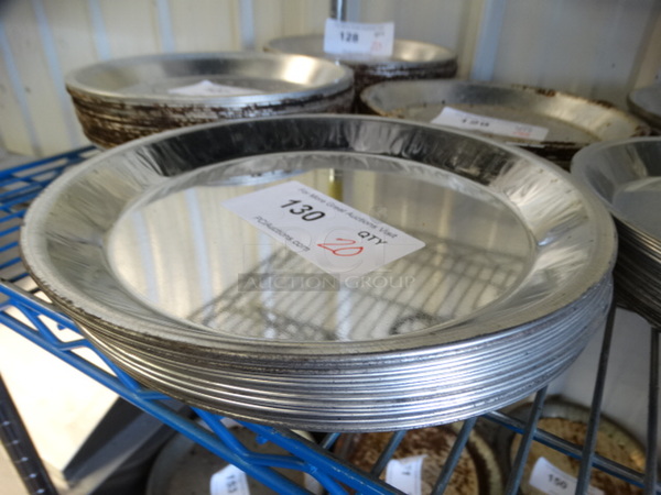 20 Metal Round Pans. 10x10x1. 20 Times Your Bid! - Image 3 of 3