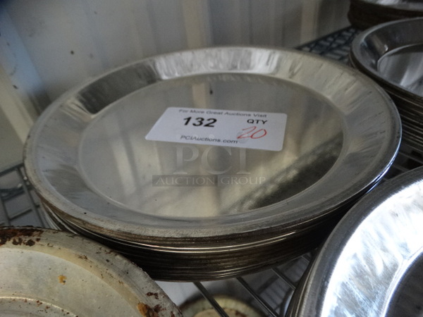 20 Metal Round Pans. 10x10x1. 20 Times Your Bid! - Image 2 of 3
