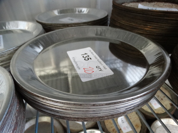 20 Metal Round Pans. 10x10x1. 20 Times Your Bid! - Image 3 of 3