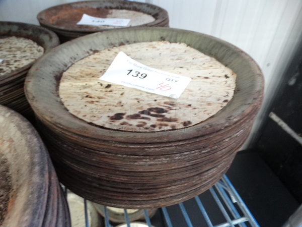 40 Metal Round Pans. 10x10x1. 40 Times Your Bid!