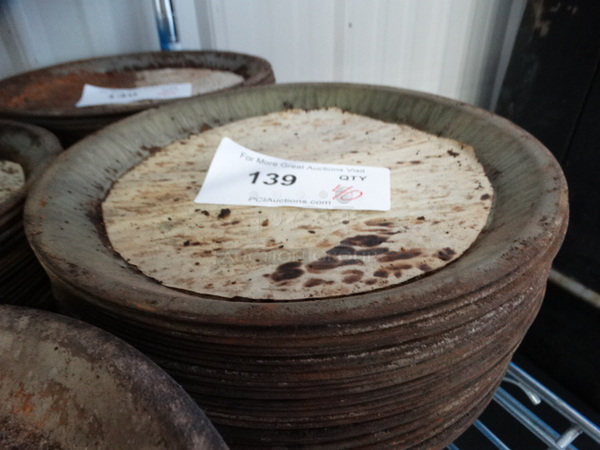 40 Metal Round Pans. 10x10x1. 40 Times Your Bid! - Image 2 of 2
