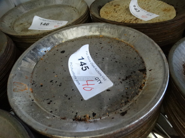 40 Metal Round Pans. 10x10x1. 40 Times Your Bid! - Image 2 of 2