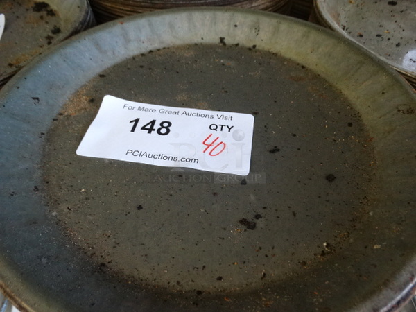 40 Metal Round Pans. 10x10x1. 40 Times Your Bid! - Image 2 of 2