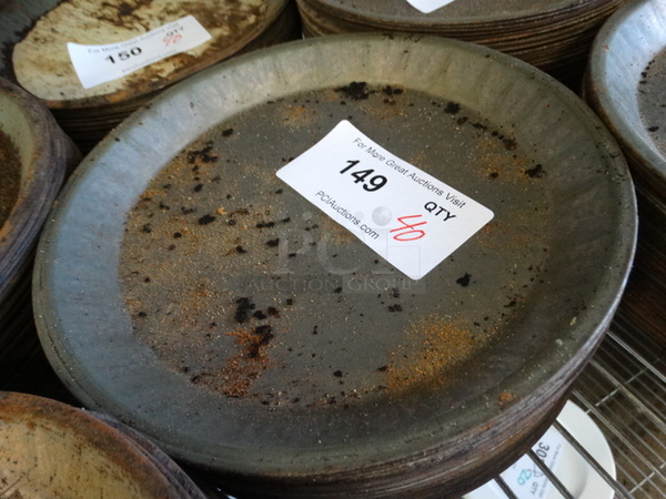 40 Metal Round Pans. 10x10x1. 40 Times Your Bid! - Image 2 of 2