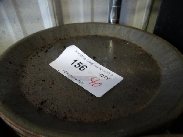 40 Metal Round Pans. 10x10x1. 40 Times Your Bid! - Image 2 of 2