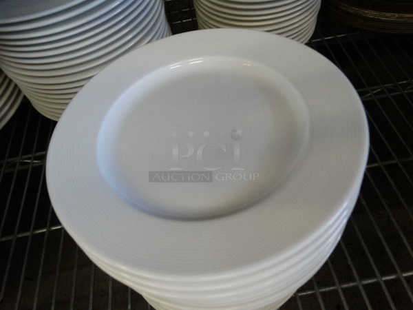 20 White Ceramic Plates. 7.5x7.5x1. 20 Times Your Bid! - Image 2 of 5