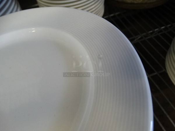 20 White Ceramic Plates. 7.5x7.5x1. 20 Times Your Bid! - Image 4 of 5