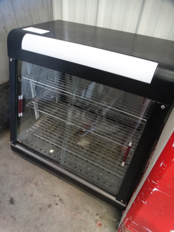 NICE! Metal Commercial Countertop Warming Merchandiser. 25.5x20x25.5. Tested and Does Not Power On - Image 3 of 4