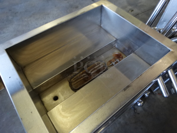 NICE! Stainless Steel Commercial Steam Table w/ Undershelf. 30x24x36. Cannot Test Due To Cut Cord - Image 4 of 6