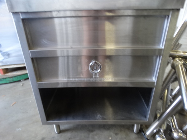 NICE! Stainless Steel Commercial Steam Table w/ Undershelf. 30x24x36. Cannot Test Due To Cut Cord - Image 5 of 6