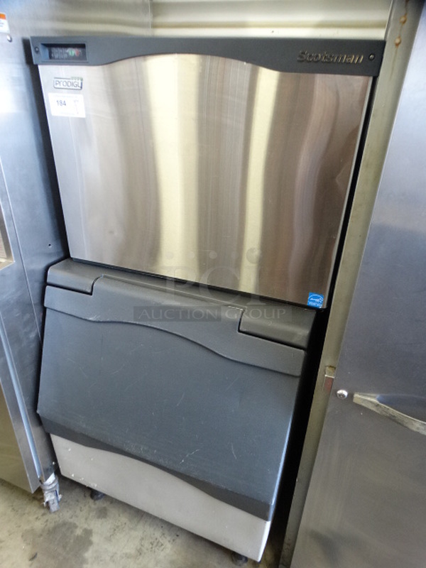 2 AWESOME! Items; Scotsman Prodigy Model C0330SA-1C Stainless Steel Commercial Ice Machine Head on Stainless Steel Ice Bin. 31x33x60. 31x33x60. 2 Times Your Bid! Makes One Unit - Image 2 of 7