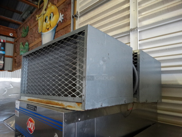 FANTASTIC! Duke Model 959RMT-432 Stainless Steel Commercial Air Cooled 2 Flavor w/ Twist Soft Serve Ice Cream Machine on Commercial Casters. 208/230 Volts, 3 Phase. 26x37x81 - Image 4 of 8