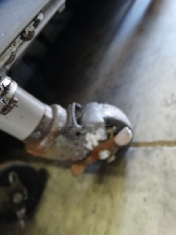 FANTASTIC! Duke Model 959RMT-432 Stainless Steel Commercial Air Cooled 2 Flavor w/ Twist Soft Serve Ice Cream Machine on Commercial Casters. 208/230 Volts, 3 Phase. 26x37x81 - Image 8 of 8