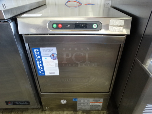WOW! Hobart Model LXIH Stainless Steel Commercial Undercounter Dishwasher. 120/208-240 Volts, 1 Phase. 24x26x34 - Image 1 of 7