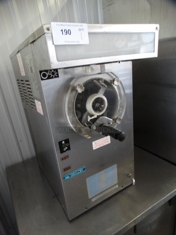 NICE! Taylor Model 383-27 Stainless Steel Commercial Countertop Single Flavor Frozen Beverage Machine. 208-230 Volts, 1 Phase. 16x27x30 - Image 5 of 10